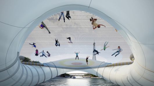 The Coolest Bridge In Paris