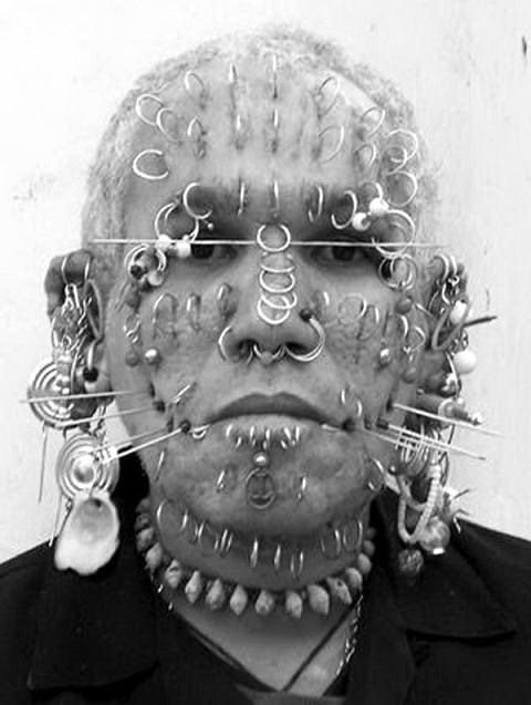 Got 300 Holes In His Face