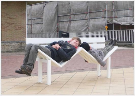Crazy Benches In Belgium