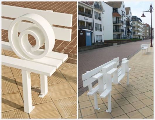 Crazy Benches In Belgium