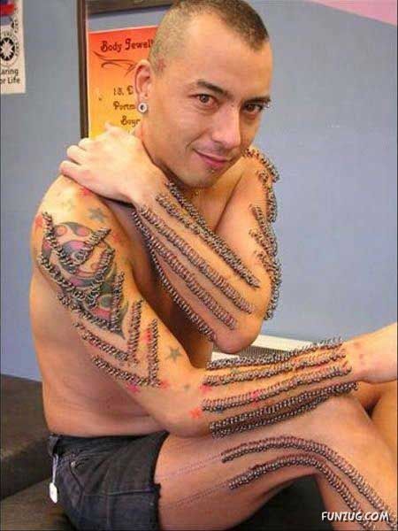 Insane Body Modifications For Crazy People