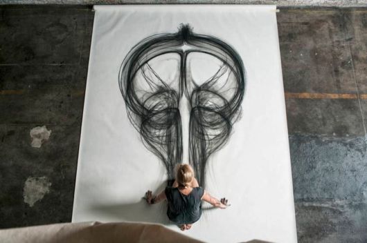 Creative Way To Capture Dance Motions On Paper