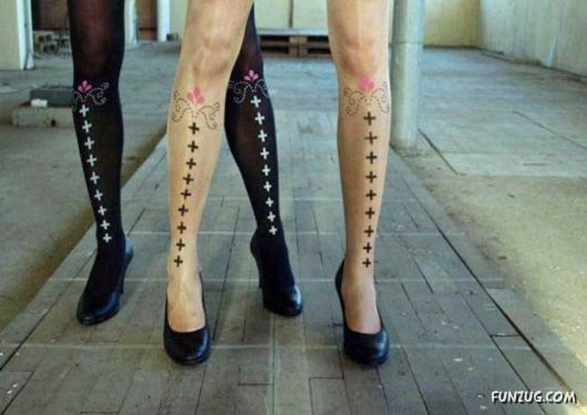 Most Bizarre Tights Fashion