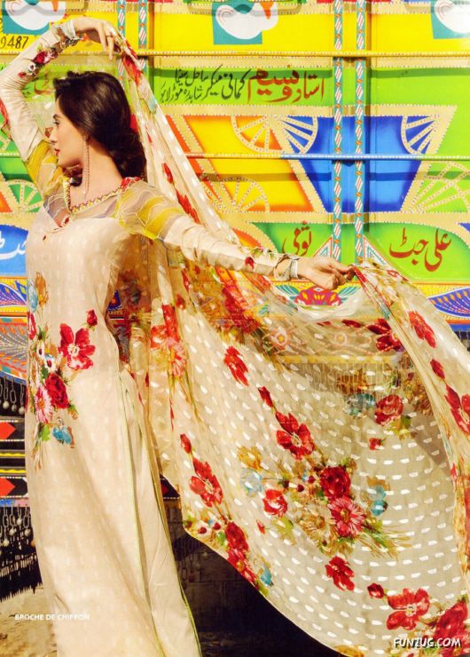 Superb Designer Suits by Gul Ahmed Textiles