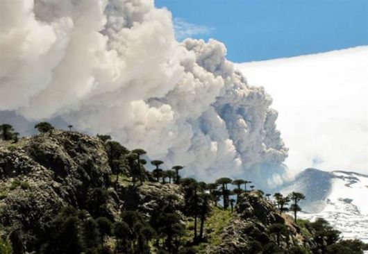 The Volcanic Eruption Copahue