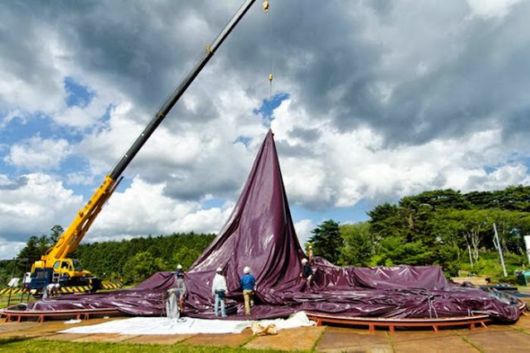 The Worlds First Inflatable Concert Hall