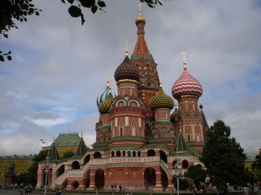 The Saint Basil's Cathedral, Russia 