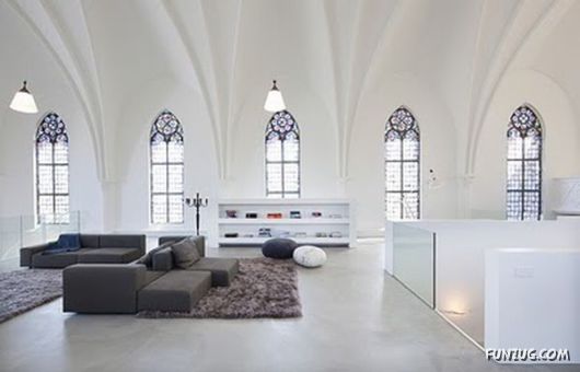 A Church Converted Into A House