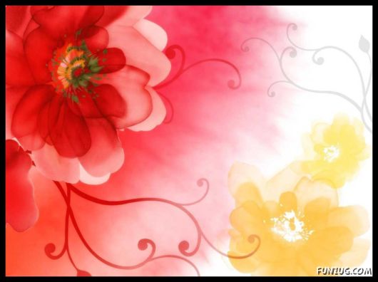 Click to Enlarge - Abstract Flowers Artistic Wallpapers