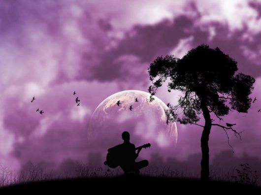 Beautiful Violet Color Wallpapers