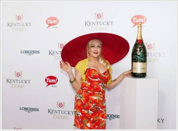 Crazy Women Hats At The Kentucky Derby Festival