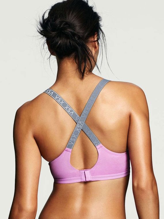 Shanina Shaik For Victoria's Secret VSX Shoot