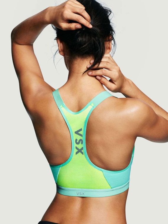Shanina Shaik For Victoria's Secret VSX Shoot
