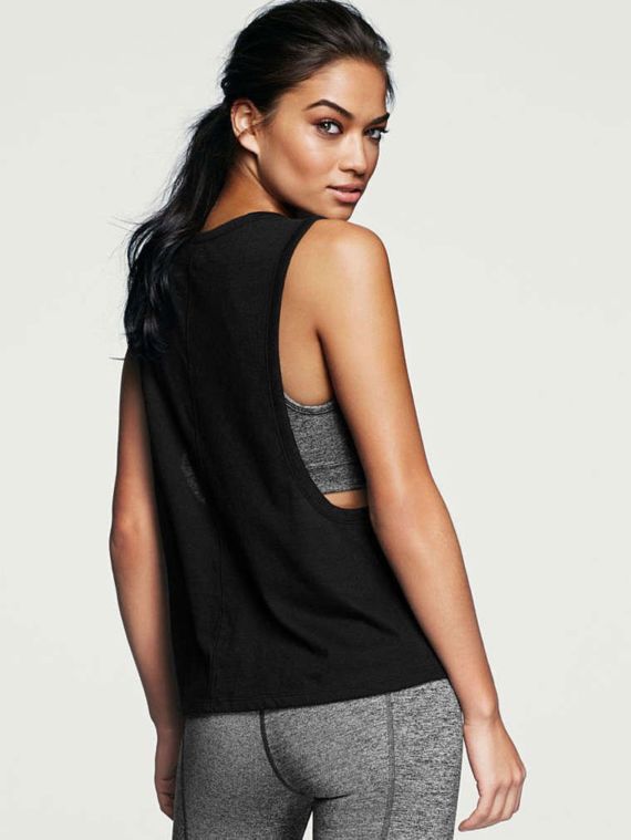 Shanina Shaik For Victoria's Secret VSX Shoot
