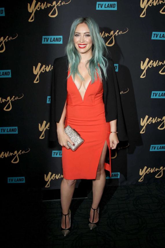 Hilary Duff At The Younger Premiere in NYC
