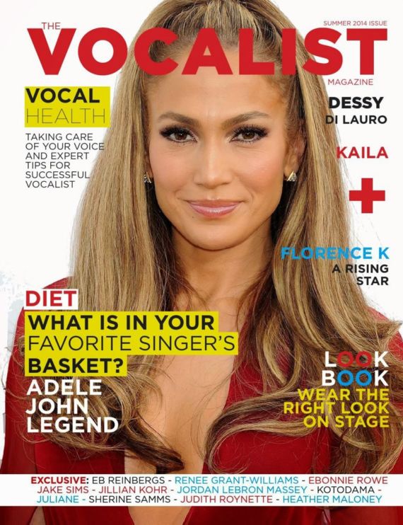 Jennifer Lopez For The Vocalist USA Magazine 