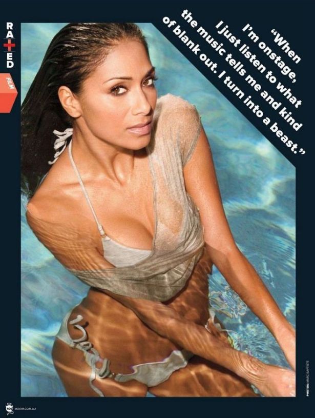 Nicole Scherzinger In Maxim Australia