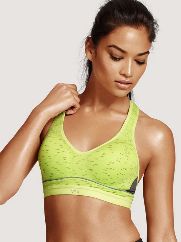 Shanina Shaik For Victoria's Secret VSX Shoot