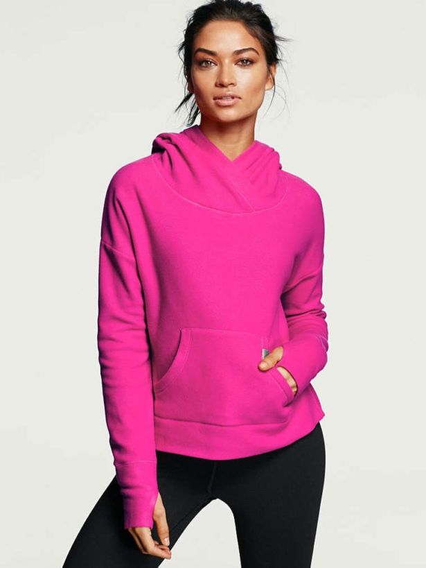 Shanina Shaik For Victoria's Secret VSX Shoot