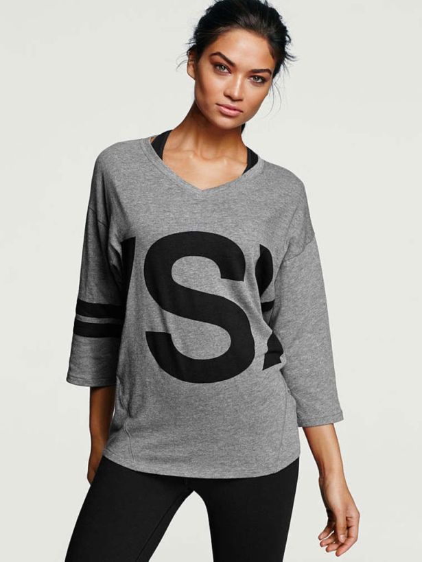 Shanina Shaik For Victoria's Secret VSX Shoot