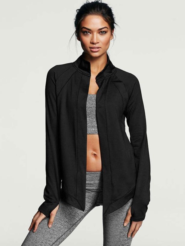 Shanina Shaik For Victoria's Secret VSX Shoot