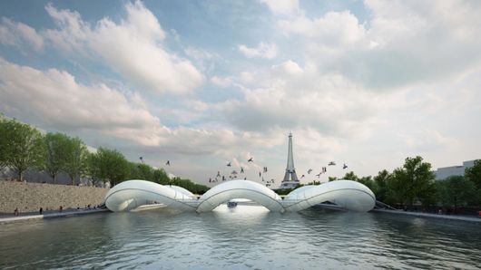 The Coolest Bridge In Paris