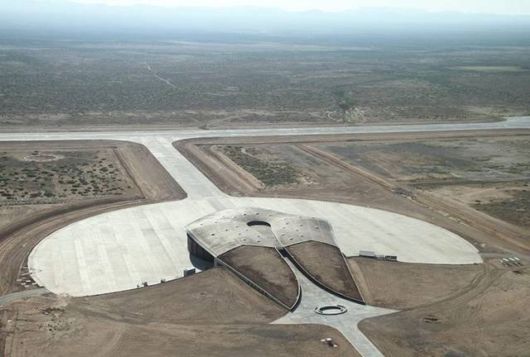 The Spaceport America In New Mexico