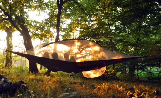 This Suspended Tent Lets You Sleep In The Trees