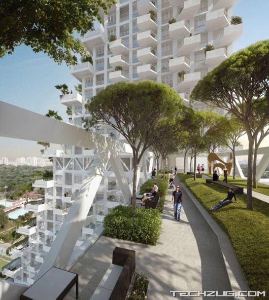 Sky Habitat - A Luxury Residential Complex In Singapore