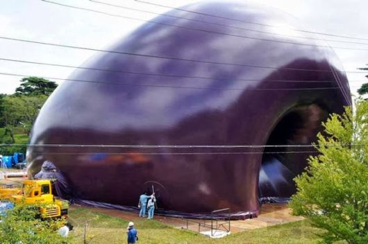 The Worlds First Inflatable Concert Hall